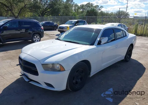 2012 Dodge Charger Police из США, поврежденный, VIN 2C3CDXAG4CH280113